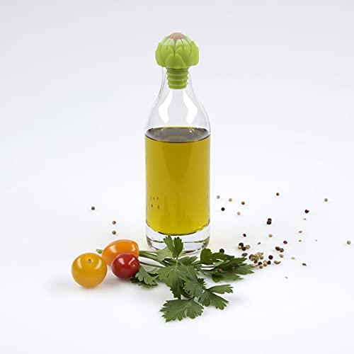 Charles Viancin Charles Viancin - Artichoke Silicone Bottle Stopper - Creates an Airtight Seal on Standard Bottles - BPA-Free, Food-Grade Silicone - Dishwasher Safe