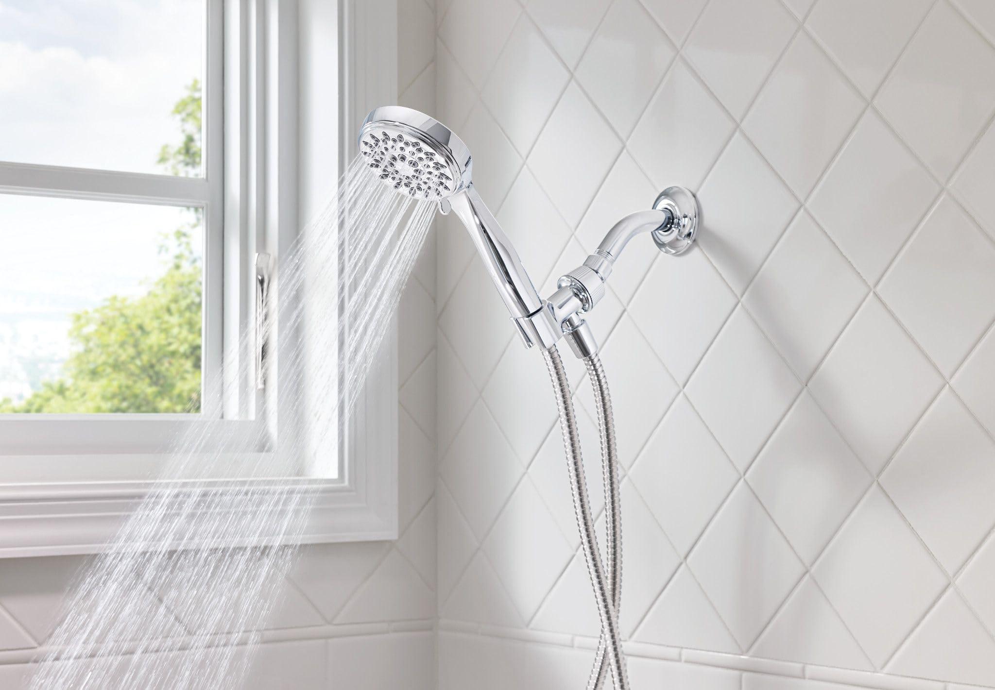 Moen Moen Ignite Chrome Hand Held Shower Head Package With 2.5 GPM High Pressure Spray, 20091