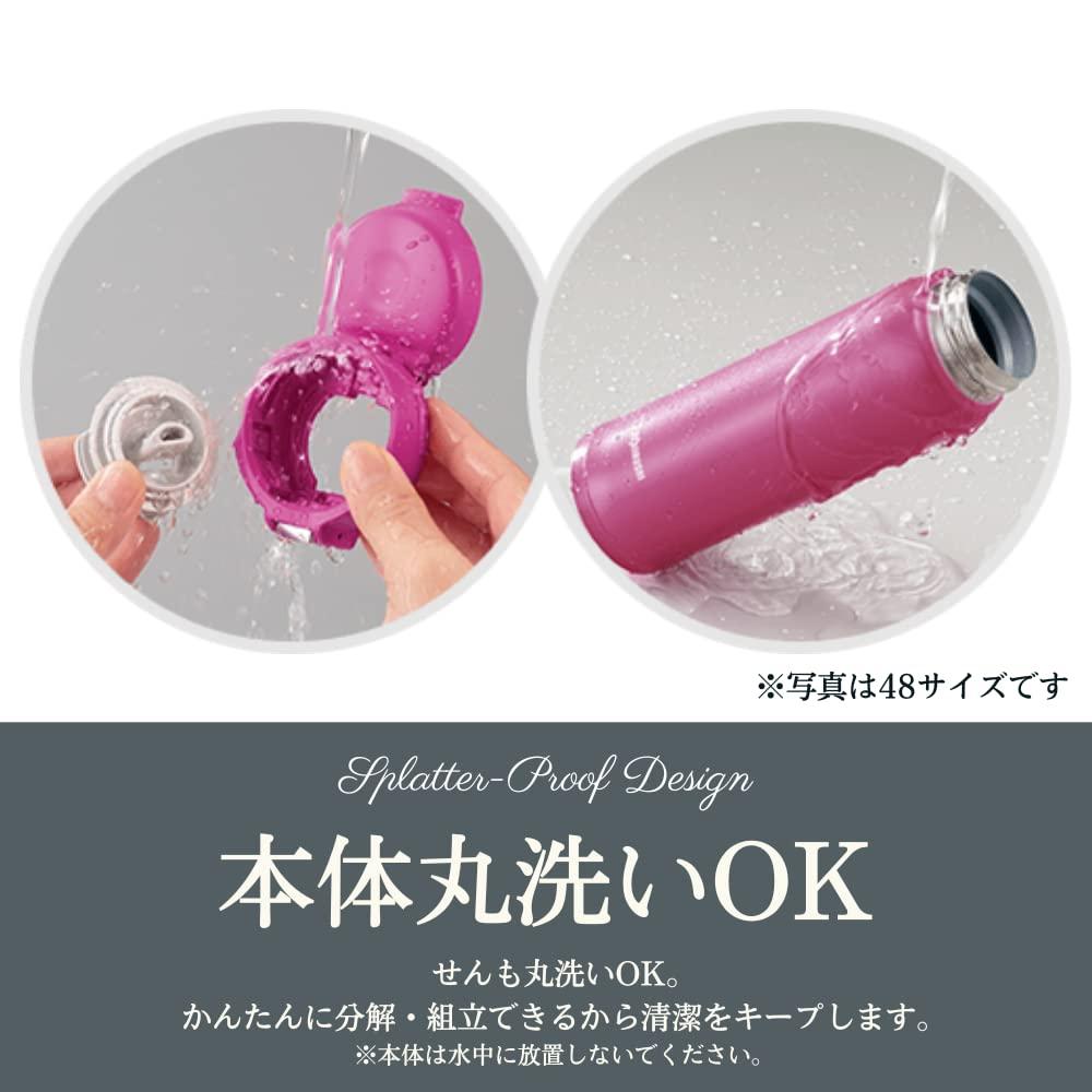 Zojirushi Zojirushi SM-SD48BC Stainless Steel Vacuum Insulated Mug, 1 Count (Pack of 1), Silky Black