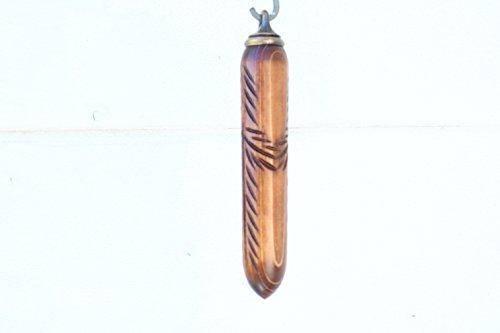 willygoodclocks 320 Gram Hand-Carved Wooden Clock Weight for Cuckoo Clocks