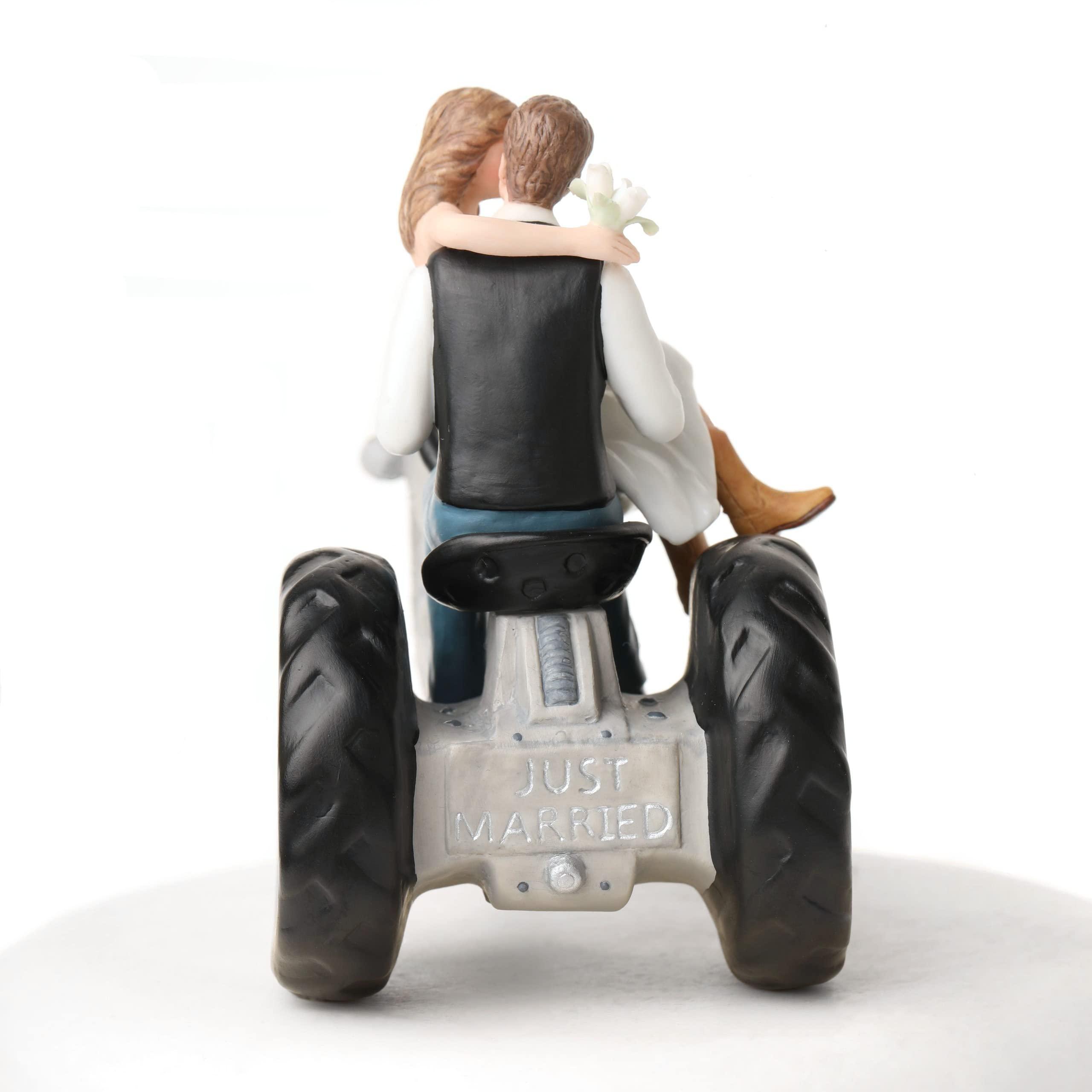 Wedding Collectibles Wedding Collectibles Tractor Western Wedding Cake Topper