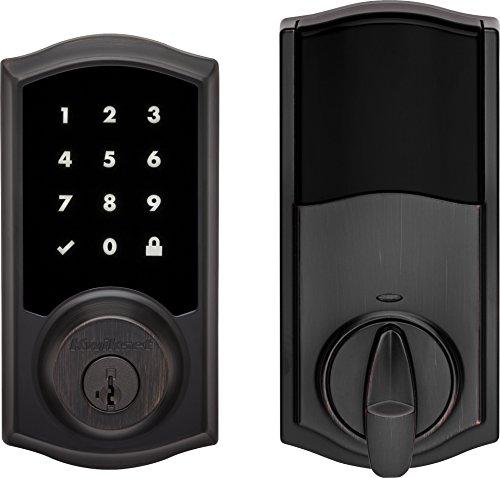 Kwikset Kwikset Premis Touchscreen Smart Lock Electronic Deadbolt, Works with Apple HomeKit via Apple HomePod or Apple TV, in Venetian Bronze