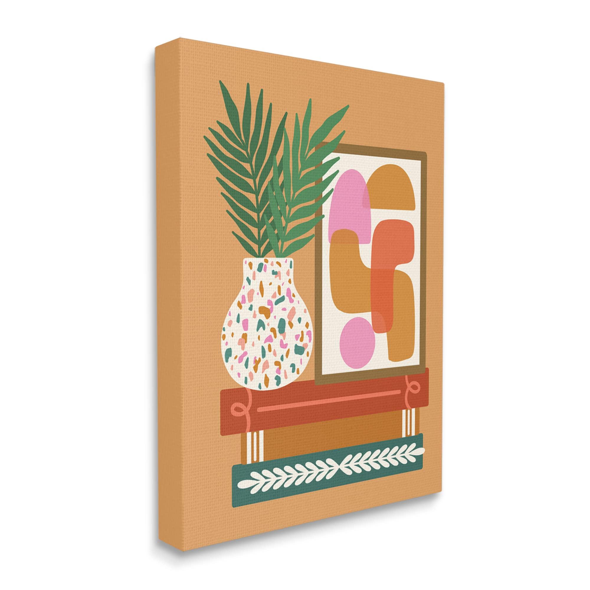 Stupell Industries Stupell Industries Ceramic Glass Twig Vessel Wreathed Furniture Modern Ornaments, Design by Taylor Shannon Designs