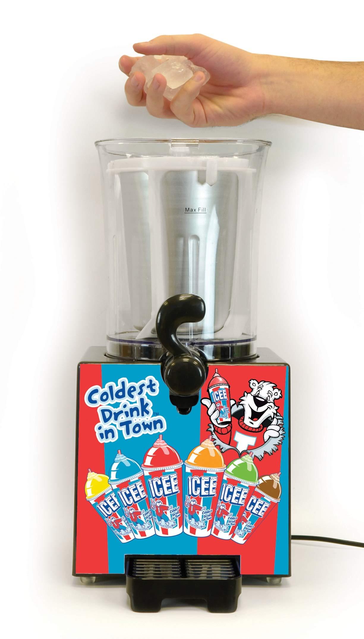 iscream iscream Genuine ICEE Brand Counter-Top Sized ICEE Slushie Maker - Spins Your Pre-Chilled Ingredients with Your Ice into ICEE Slushies!