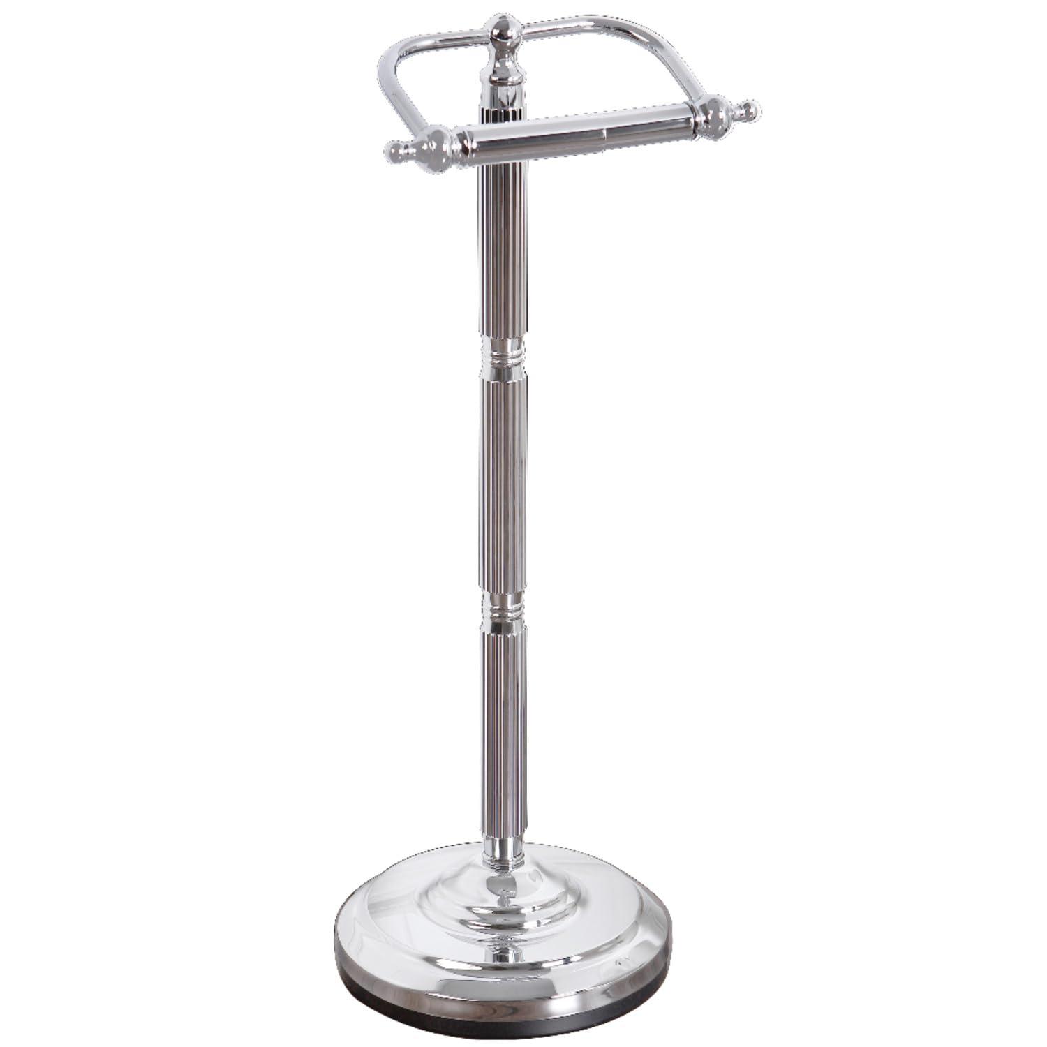 Kingston Brass Kingston Brass CC2101 Georgian Pedestal Paper Holder, 21-1/2-Inch, Polished Chrome