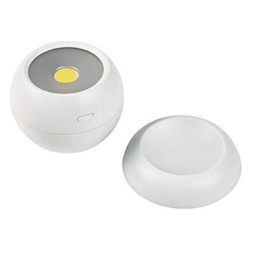 UNINEX INTERNATIONAL Uninex KL1013 360 COB LED Portable Work Light with Magnetic Base, Sphere Shaped, 180 Lumens