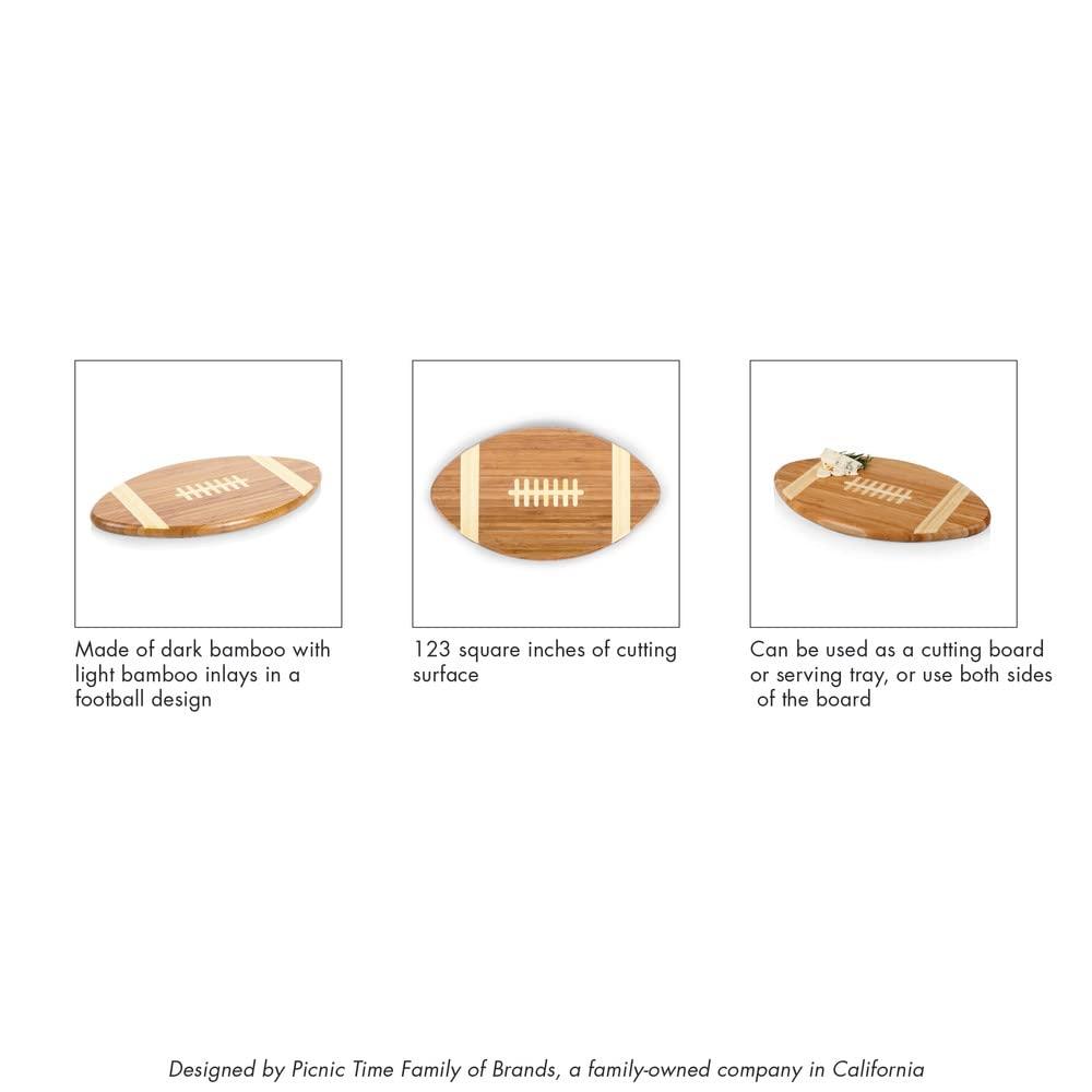 PICNIC TIME PICNIC TIME NCAA LSU Tigers Touchdown! Bamboo Cutting Board