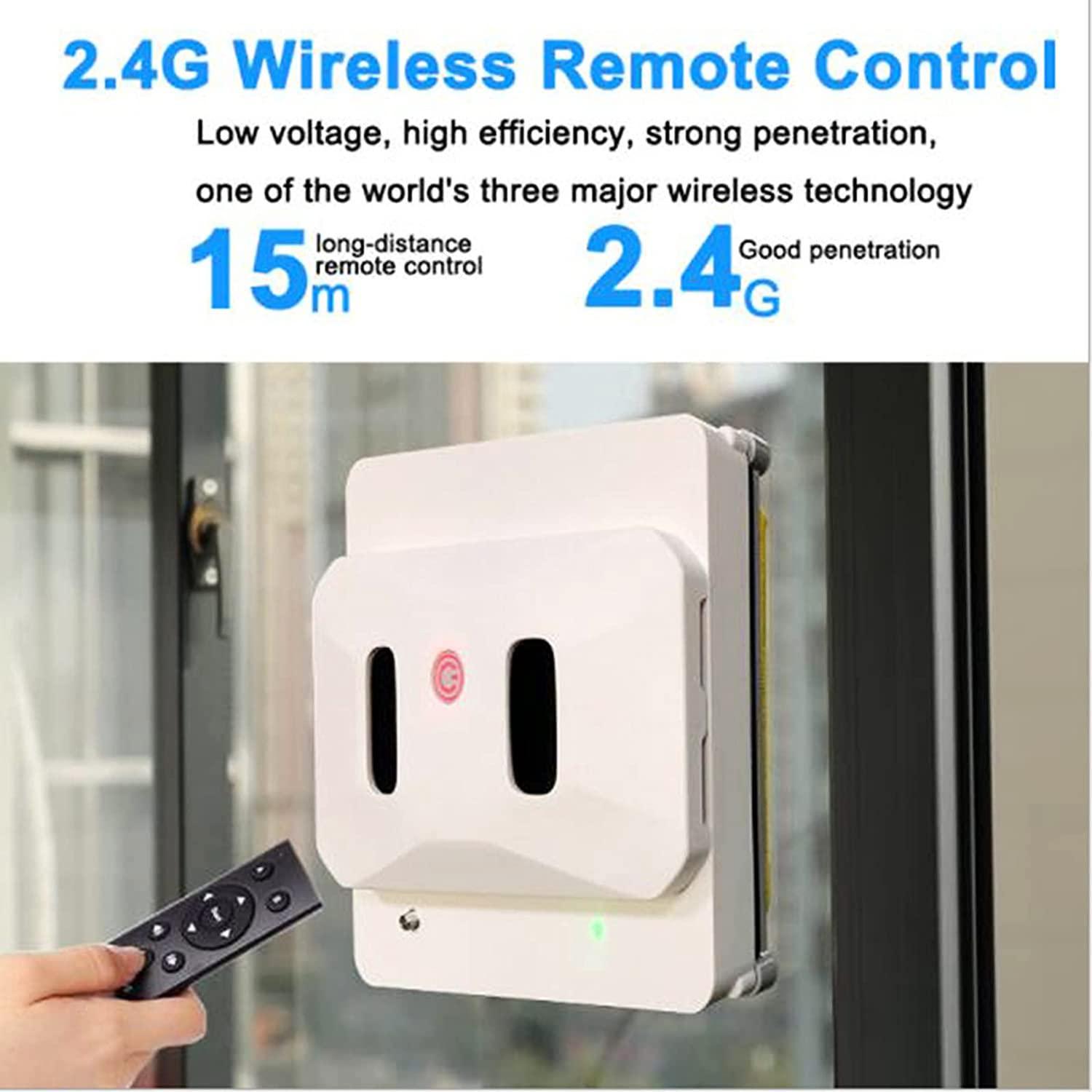 UIBAO UIBAO Window Cleaner Robot,Smart Window Vacuum Cleaner,Automatic Glass Cleaning Robotic for Interior/Exterior Highrise Windows with Remote Control Window Smart Cleaner Kit