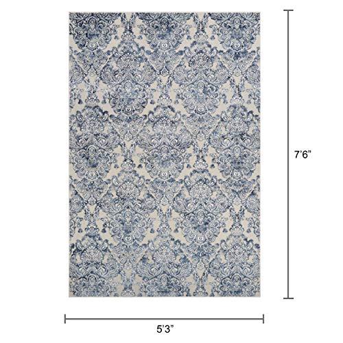 Couristan Couristan Cir Royal Gate Area Rug, 5'3" x 7'6", Lace