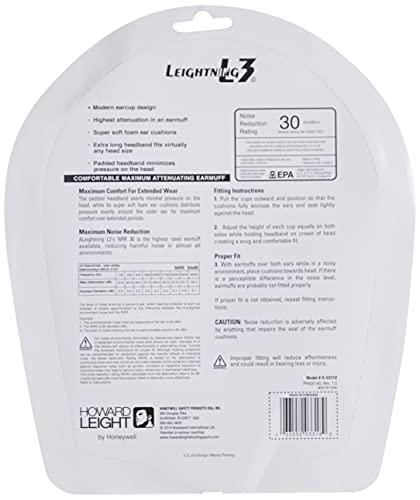 HOWARD LEIGHT Howard Leight by Honeywell Leightning L3 Shooting Earmuff (R-03318) , Black