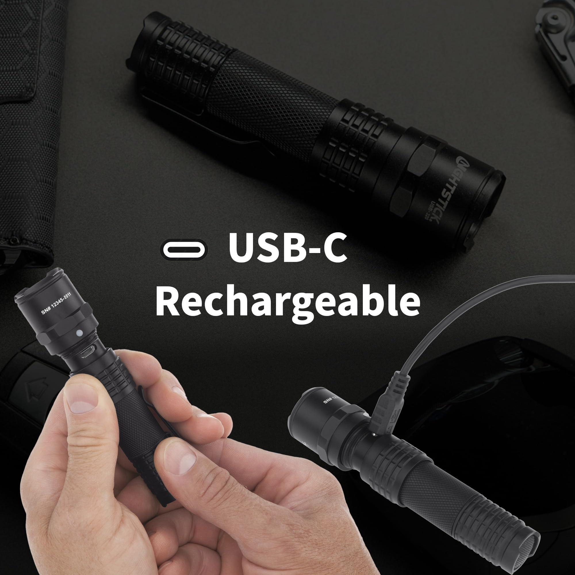Nightstick Nightstick USB-320 Rechargeable EDC Flashlight