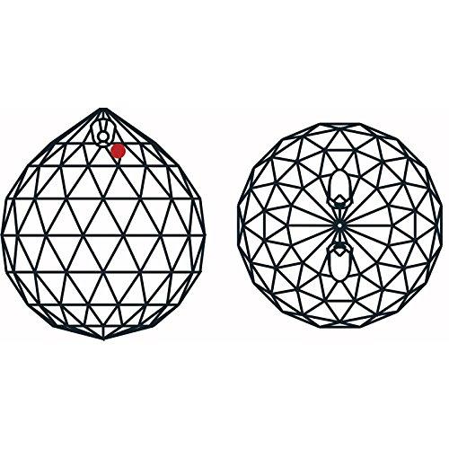 CrystalPlace CrystalPlace Hanging Prism Swarovski 30mm Crystal Ball Suncatcher, Rainbow Maker, Feng Shui