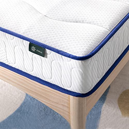 Zinus ZINUS 6 Inch Essential Innerspring Mattress, Twin, Mattress for Kids, Medium Firm Feel, CertiPUR-US Certified Foams, Mattress in A Box