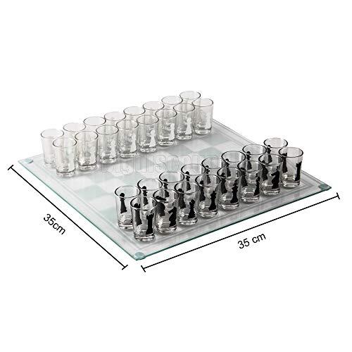 CHH CHH Drinking Shot Glass Chess Set
