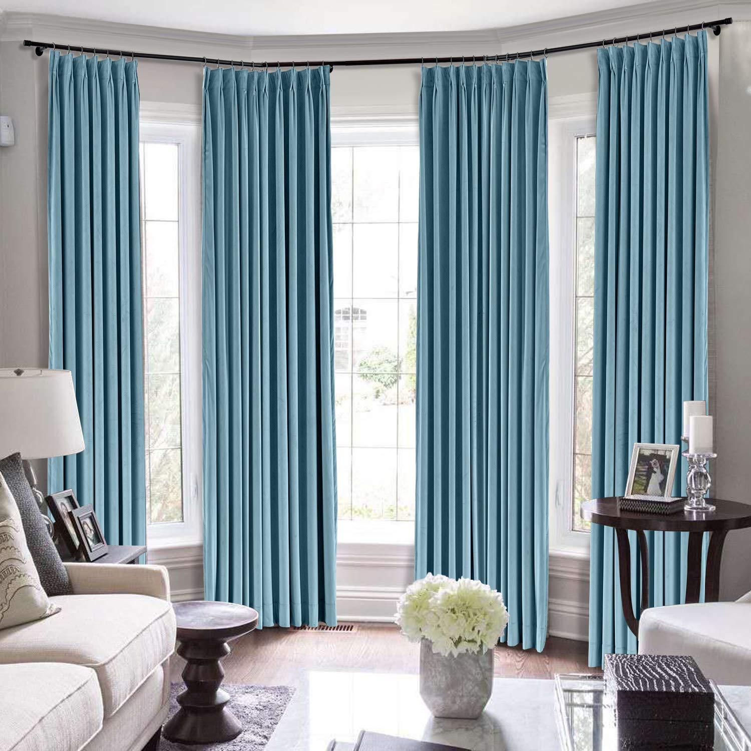 Curtains Your Way Curtains Your Way Blackout Room Darkening and Thermal Insulating Window Curtains/Panels/Drapes 84x84 inch 1 Panel