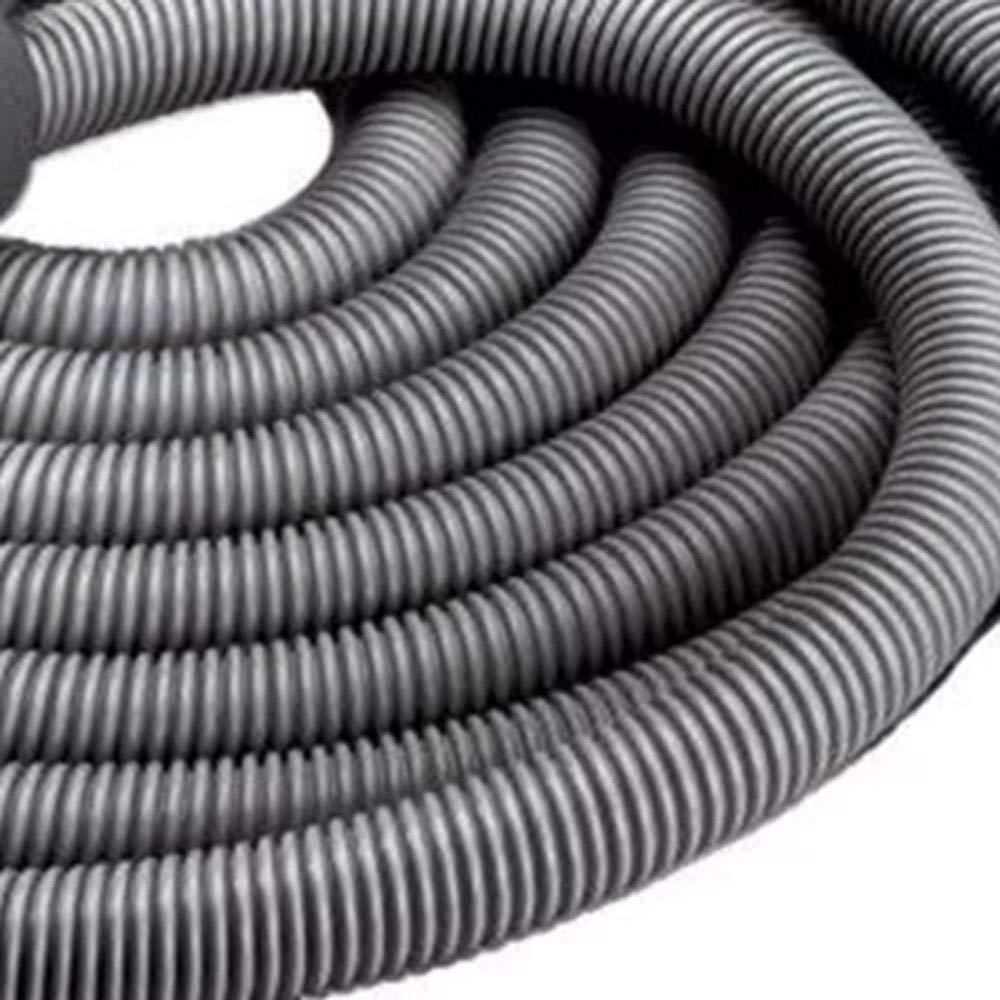 Broan-NuTone Broan NuTone by Drainvac 30FT Central Vacuum Hose for Electric Powerhead Brush Crushproof Kink-Resistant Hose and 3-Position On/Off Switch Fits Most Inlets Dark Grey