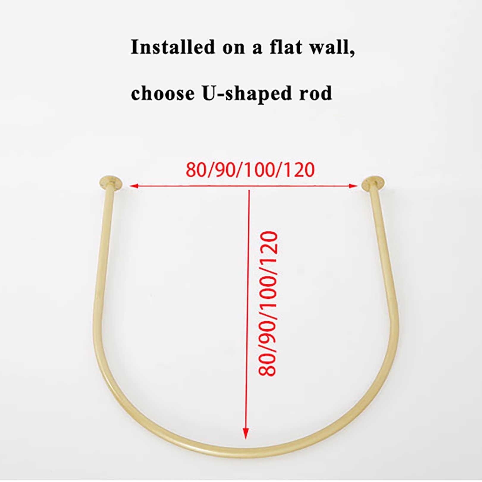 WXZX Clothing Store Fitting Room,U-Dressing Room,portable Simple Mobile Changing Room High Shading Rate Curtain Kit,Area Metal Track Locker Room For Shopping Malls,for Office Outdoor Activity And The Mall