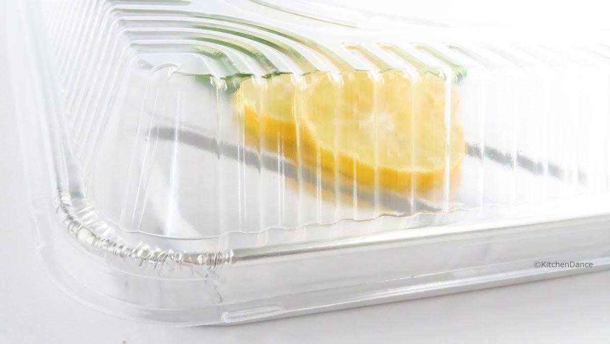 KitchenDance.com KitchenDance Disposable Aluminum Half Size Sheet Cake Pans with Clear Plastic Dome Lid - 17-1/2\" x 12-13/16\" Aluminum Foil Pans -Baking Pan Perfect for Baking, Freezing, Serving Food, 7300P, 100 Count