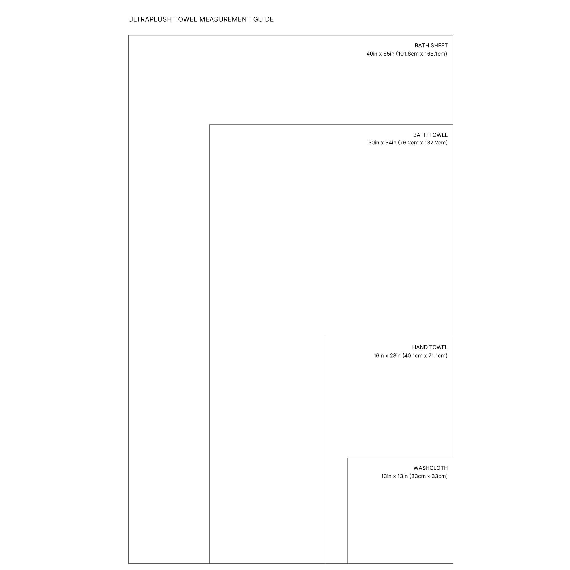 Italic Italic Serene Ultraplush Australian Cotton Towels - Charcoal Standard Set (Set of 6 with Bath Towels)