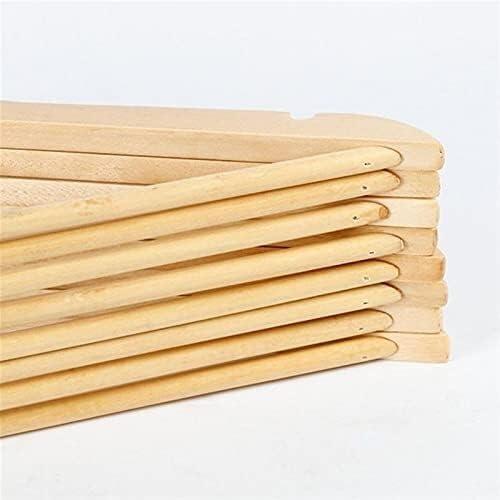 VhoMes Coat Rack,Clothes organizer Clothes Hangers/Coat Hangers Wooden Hangers 10 Pack Non-Slip Wood Hangers Coat Hangers for Closet, Heavy Duty Hangers Precisely Cut Notches Wooden Coat Hangers, Clothes Ha