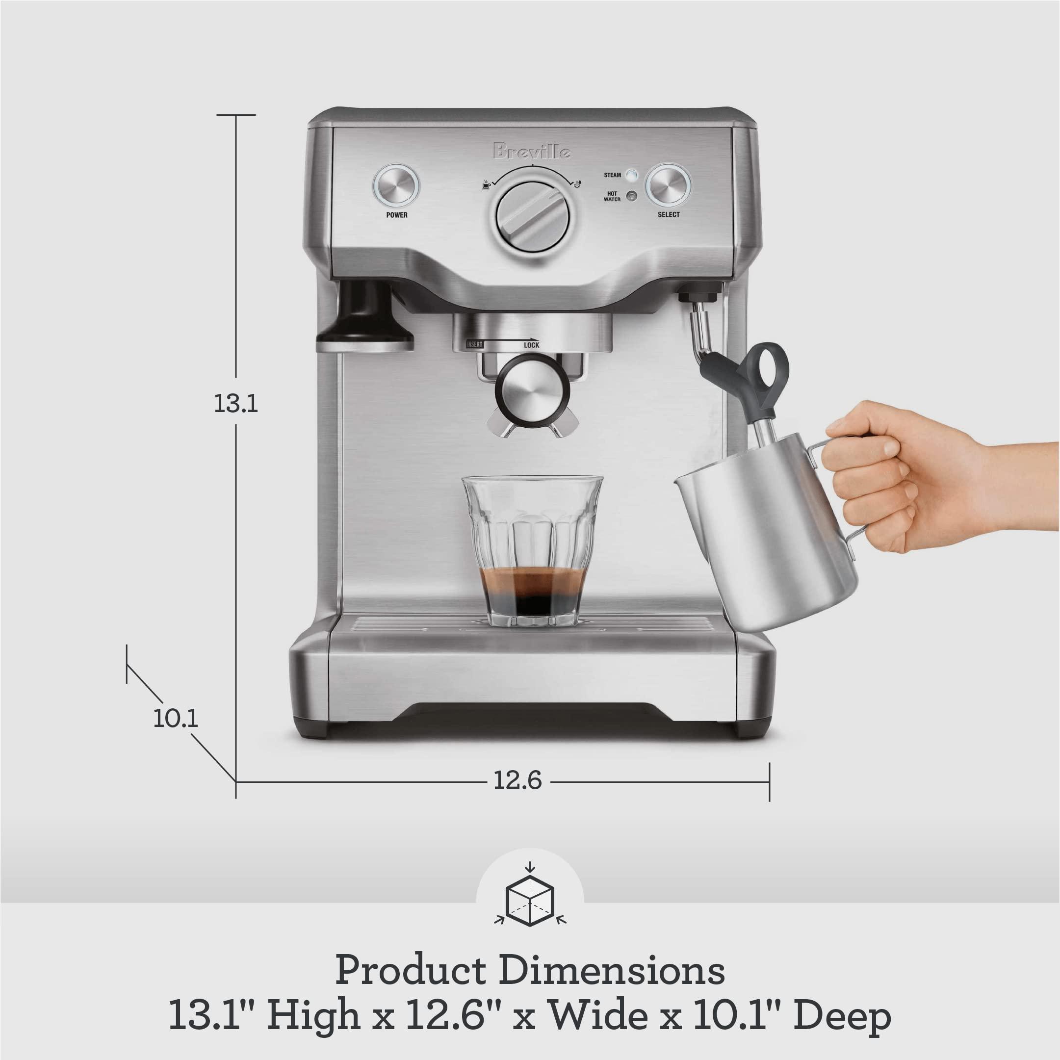 Breville Breville the Dup-Temp Pro Espresso Machine, One Size, Brushed Stainless Steel