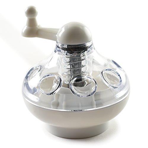 Norpro Norpro Nut and Hard Spice Grinder for Nutmeg Ginger Rock Salt and Peppercorn White 3.5" x 3" x 3"