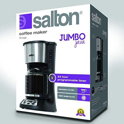 Salton Salton 14 Cup Coffee Maker, Black