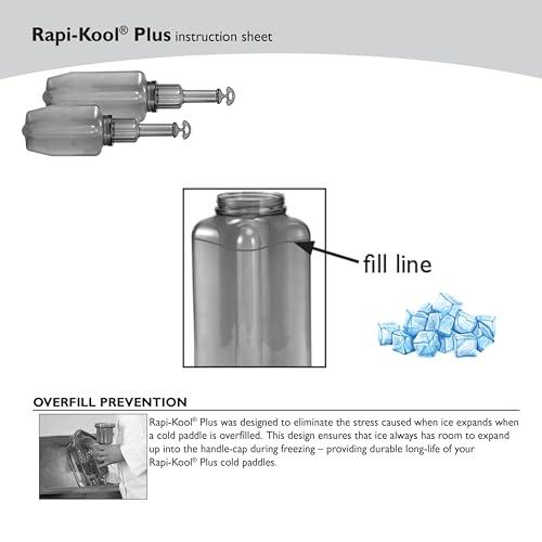 Carlisle FoodService Products Carlisle FoodService Products Rapi-Kool Cold Paddle for Cooling Hot Soups in Restaurants, Chill Utensil for Hot Soup in Commercial Kitchens, Cooling Wand for Soup, 128 Ounce, Plastic, Blue