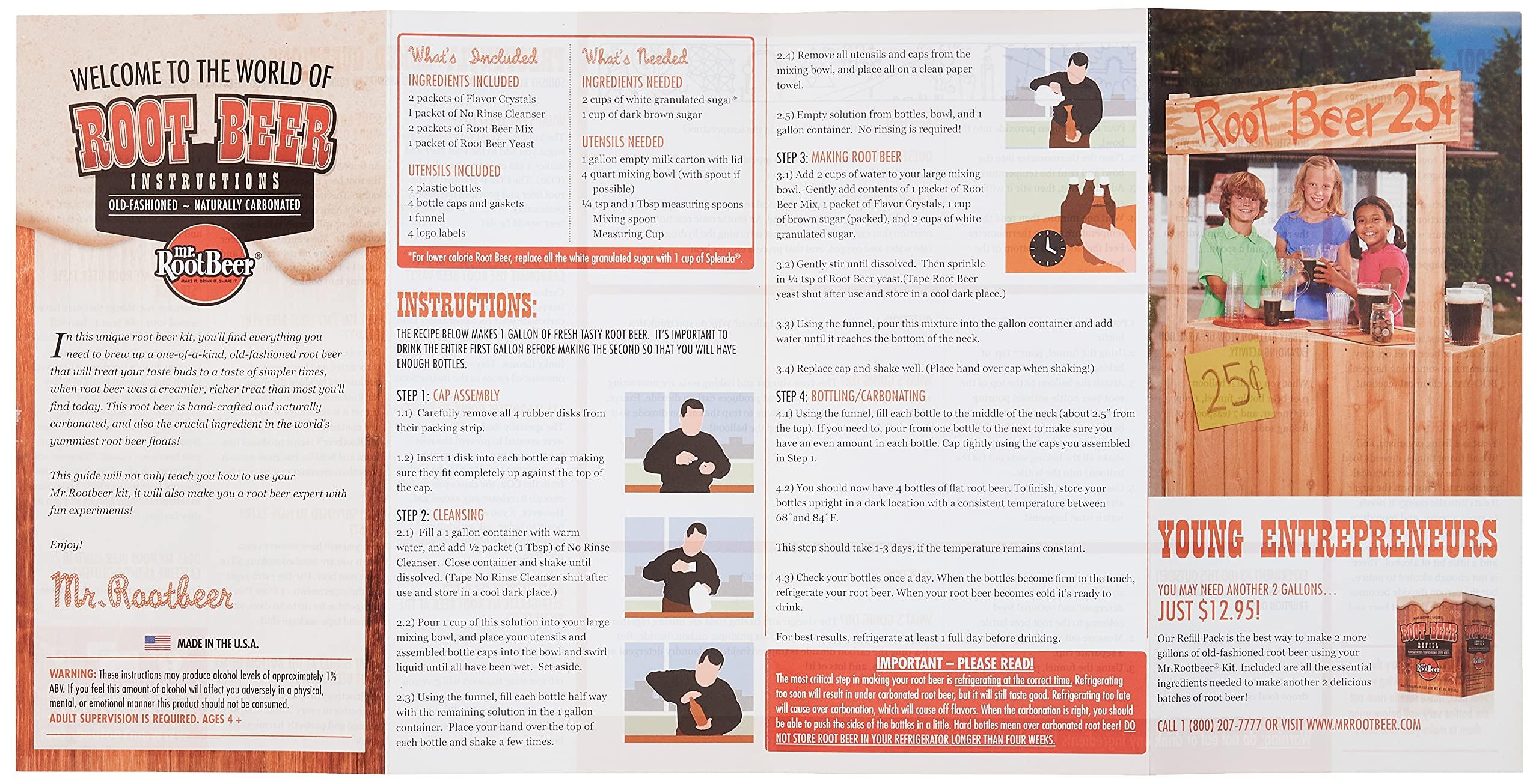 Mr. Root Beer Mr. Root Beer Home Brewing Root Beer Kit