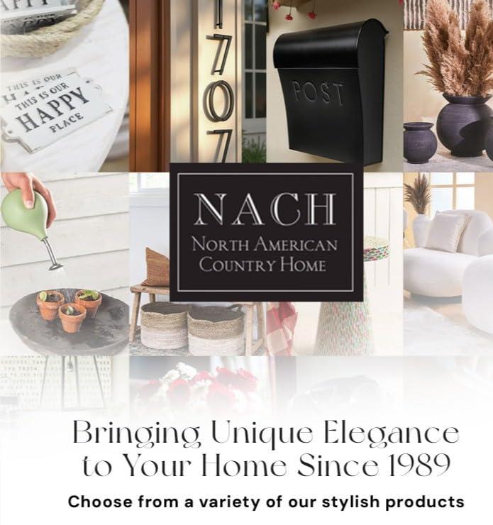 NACH NACH Mailboxes for Outside Wall Mount, 10 x 10 x 4 inch Antique Copper Mail Boxes for House Outside, Waterproof Mailboxes for Outside - Chicago Style Mail Box