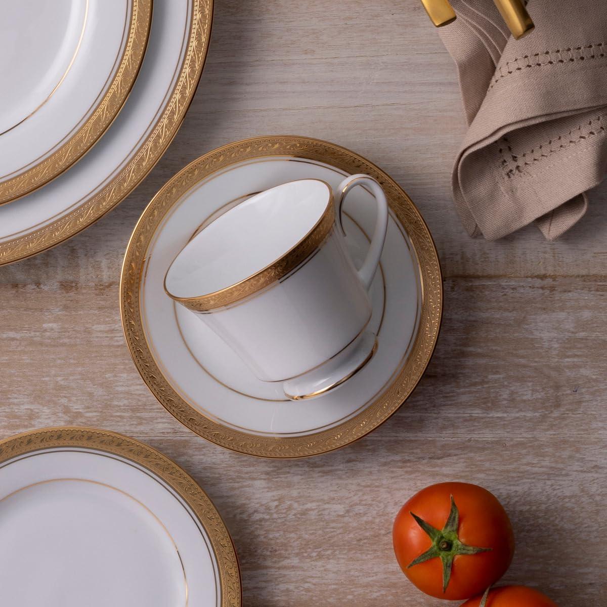 Noritake Noritake Crestwood Gold 5-Piece Place Setting