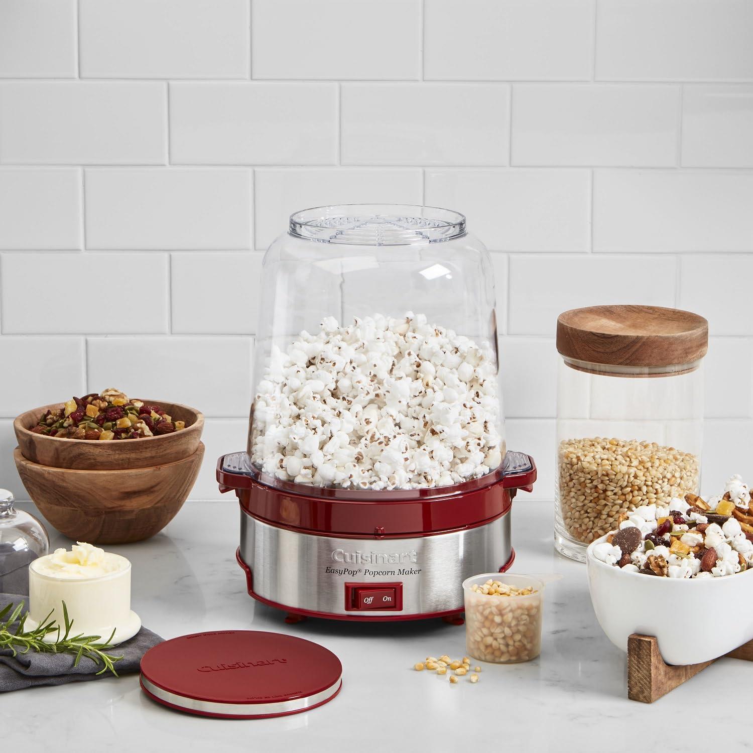 Cuisinart Cuisinart CPM-700 EasyPop Popcorn Maker, Red