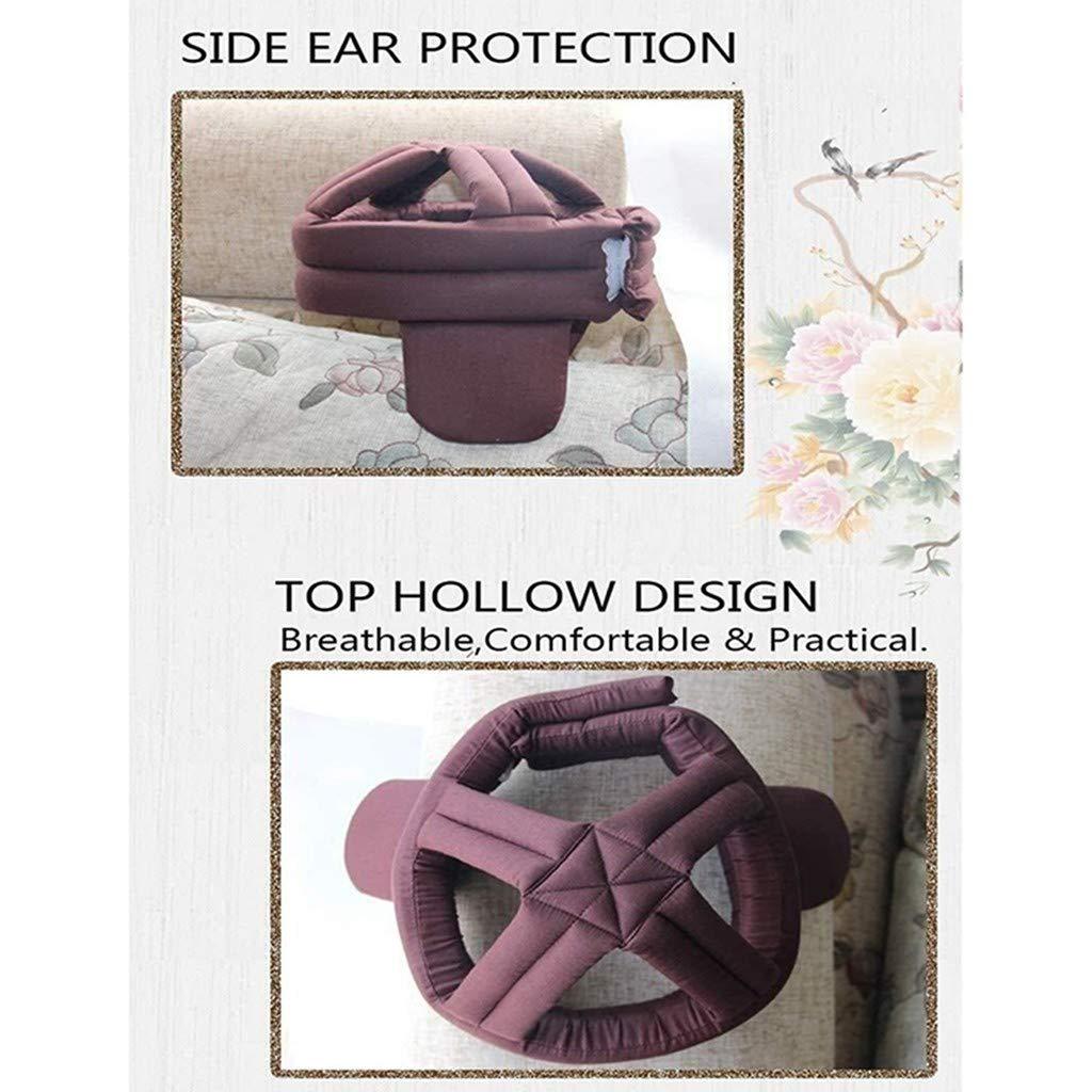 QMZDXH QMZDXH Elder Head Protection Helmet Hat Anti Collision Fall Prevention Prevent Accidental Falls in The Elderly with Ear Protection for Elderly Disabled