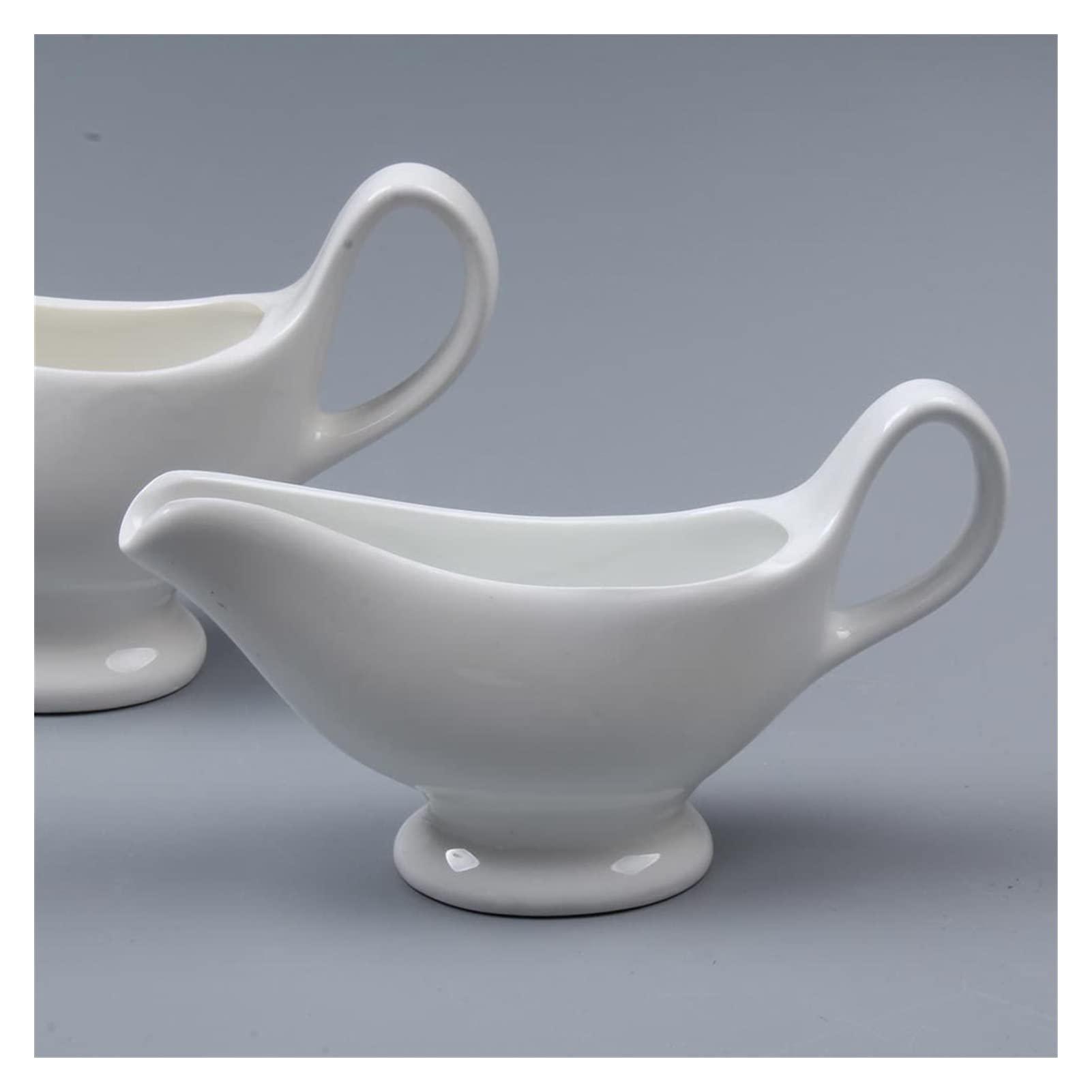 DEPILA DEPILA Gravy Boat Steak Gravy Gravy Boat Container Plate Tableware Soy Sauce Vinegar Spice Dish Seasoning Plate Kitchen Gadget Set Sauce Jug Teapot (Color : Set 6)