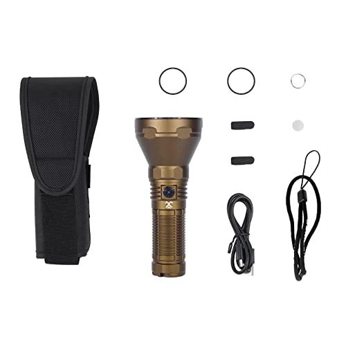 ThruNite ThruNite Catapult Pro Rechargeable Flashlight, SFT70 LED, 1005 Meters Throw, 2713 High Lumens Bright Searchlight, Long Beam Distance Spotlight for Hiking, Camping, and Hunting - Desert Tan