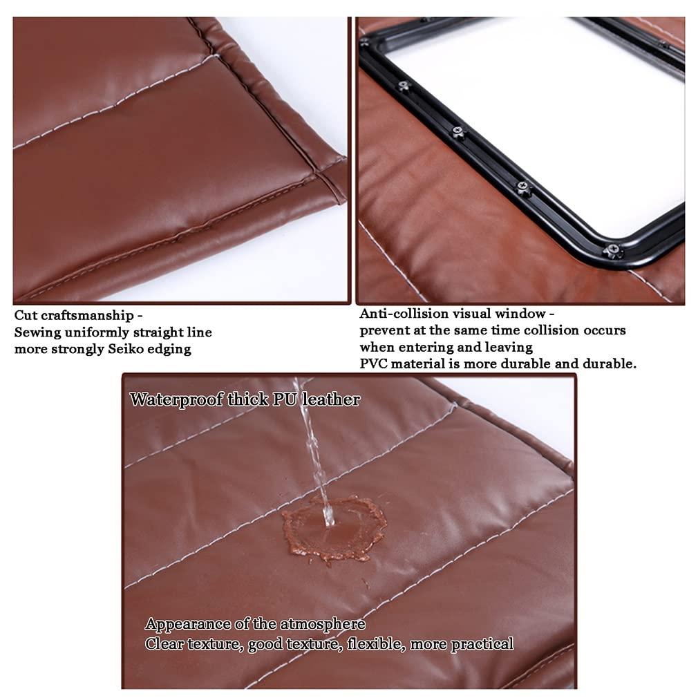 YZJJ YZJJ Sound Proof Soundproof Door Curtains Winter Cotton Thicken Curtain Blanket - Partition Insulation Thermal Curtain - Home Bedroom Windproof Cloth Waterproof PU