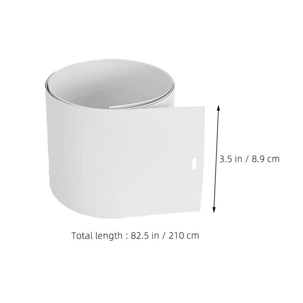 HOLIDYOYO HOLIDYOYO 10pcs Vertical Blinds Replacement Slats Window Blinds Slats for Sliding Door Window Parts Repair Kit White