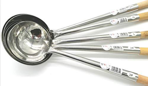 iPro Kitchenware 6 oz Chinese Cooking Ladle *(Width: 4-1/4" x Length: 17") Size: Small