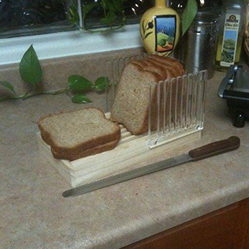 Norpro Norpro Bread Slicer with Crumb Catcher Brown .5in/1.25cm