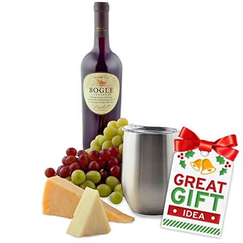 BROVINO Stainless Steel Wine Glasses with Lid - 12 oz Double Wall Insulated Outdoor Wine Tumblers - 100% Unbreakable & Stemless Glass - Wine Tumbler Set for Outdoor : Wine, Coffee & Camping (2)