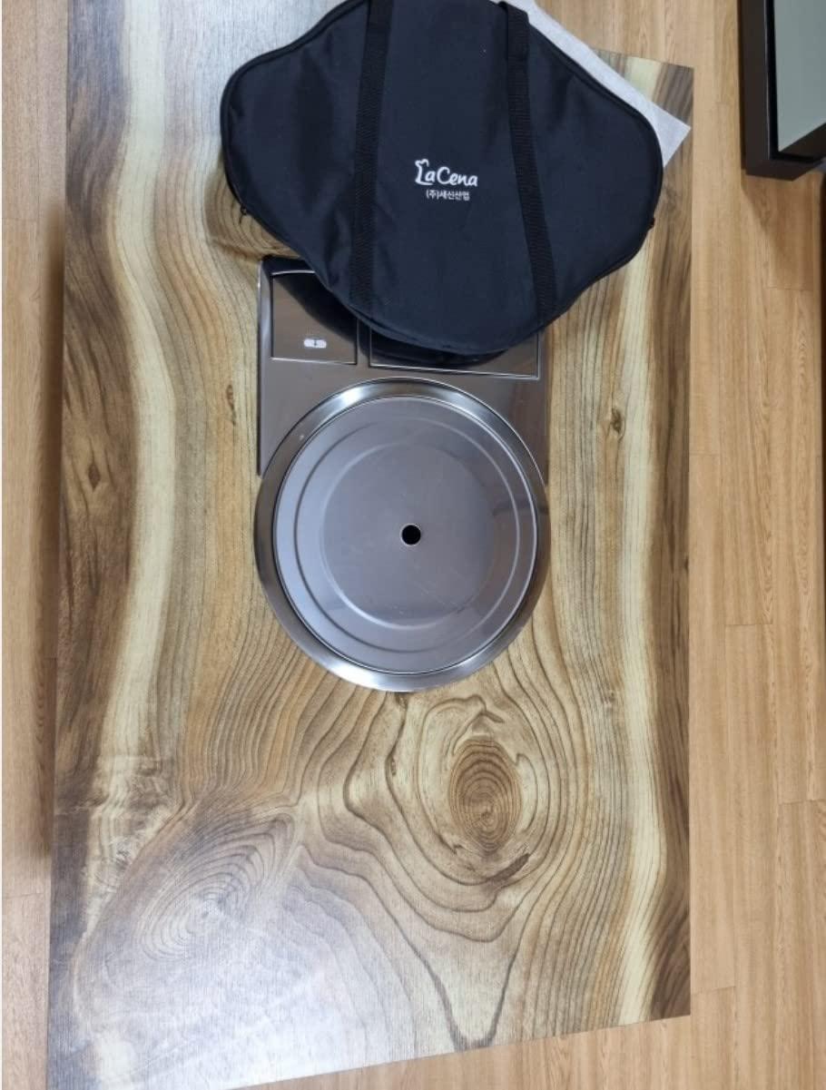 Generic Korean BBQ Table, K BBQ, Korean Meat Grill Sitting Table, Household Restaurant Low Folding Table(Log)