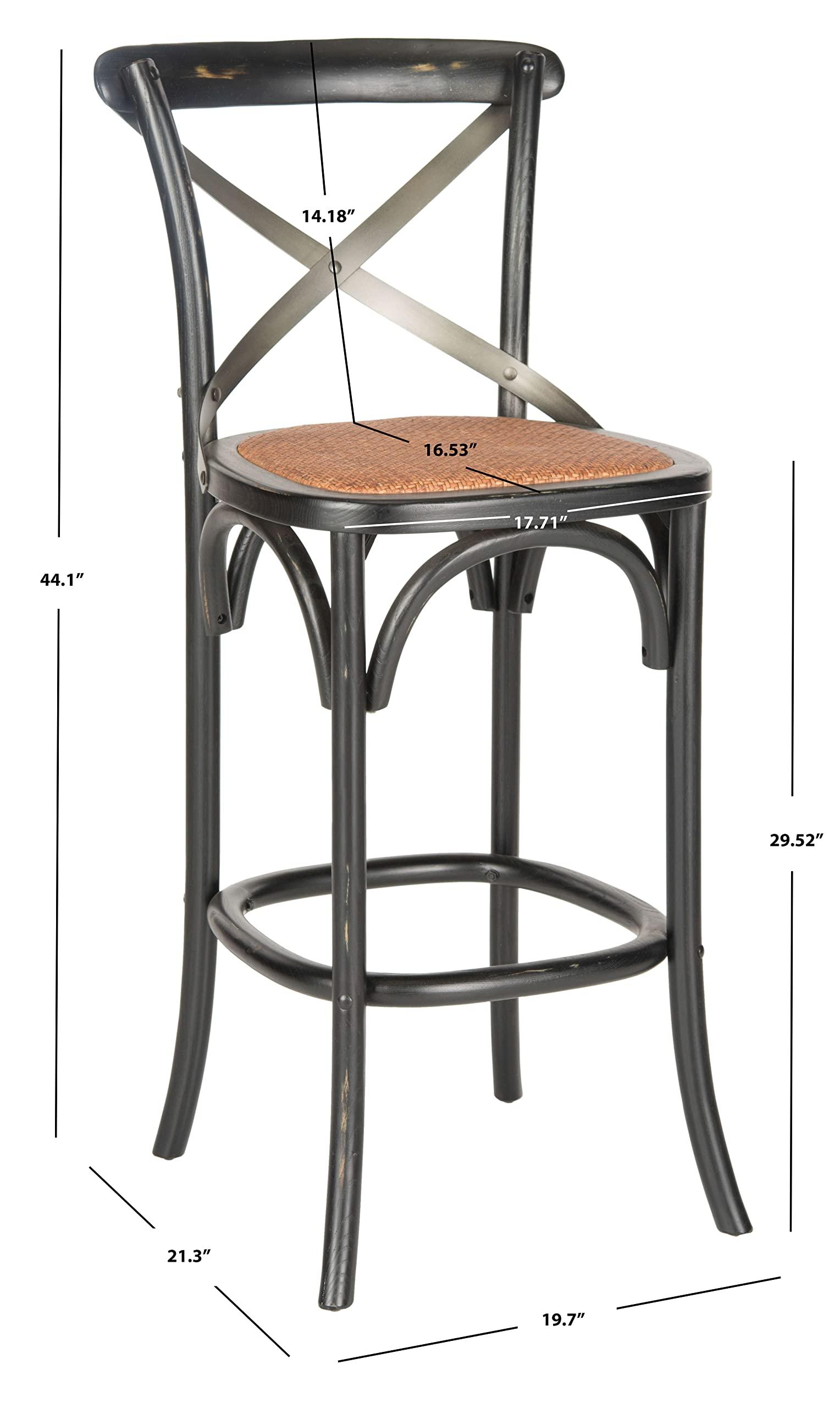 Safavieh Safavieh American Homes Collection Eleanor Ivory 30.7-inch Bar Stool