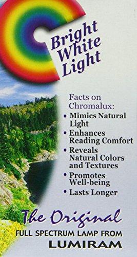 Chromalux Chromalux Standard Clear 3 Way Light Bulb