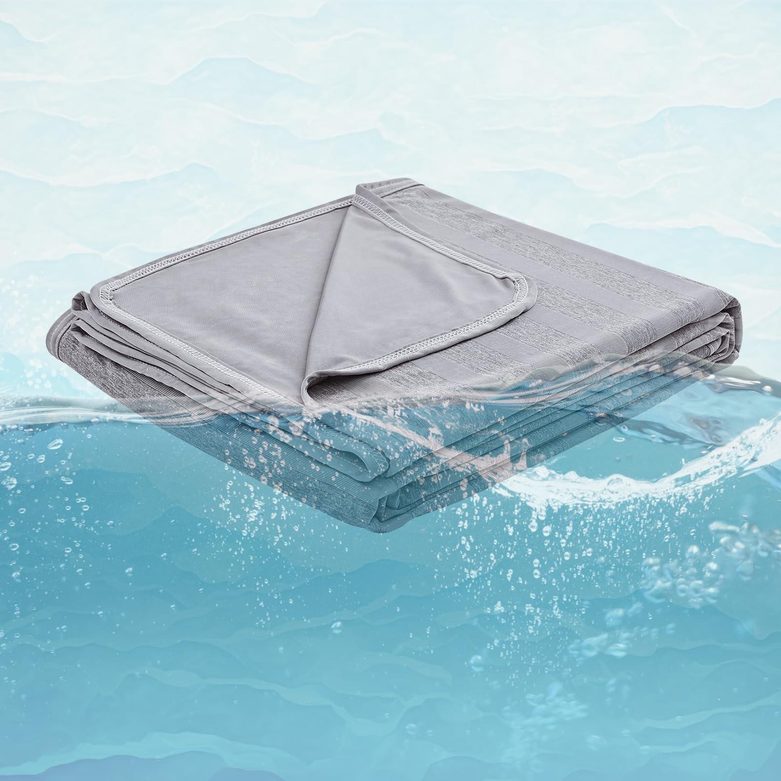 EMME EMME Summer Cooling Blanket & Cotton Throw Blanket