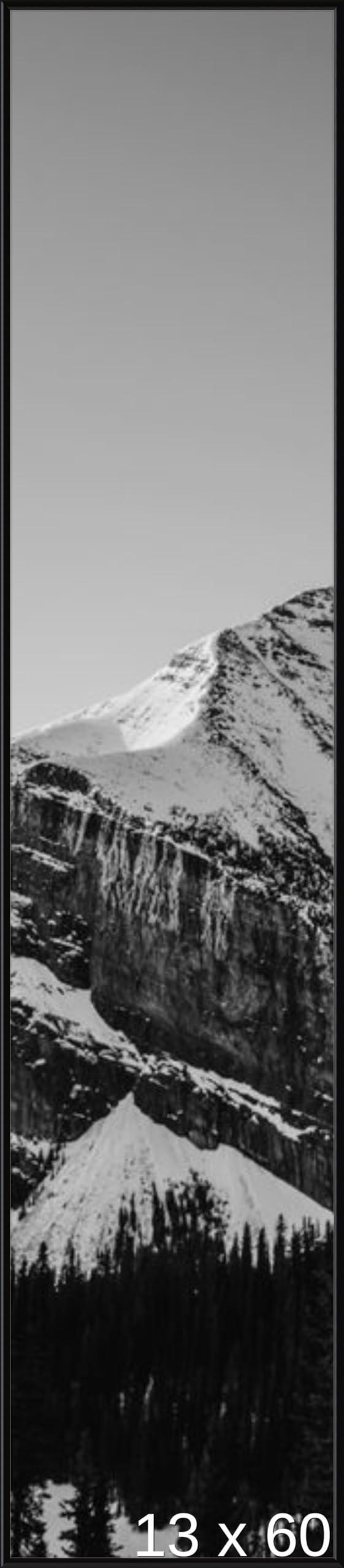 Frame It Easy Frame It Easy 13 x 60 Gloss Black Metal Frame (Hanover)