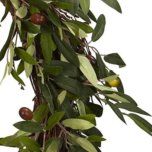 Nearly Natural Nearly Natural 20in. Artificial Olive Wreath