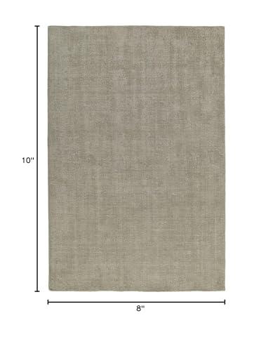 Kaleen Kaleen Rugs Lauderdale Collection LDD01-68 Graphite 8' x 10' Indoor/Outdoor, Handmade Rug