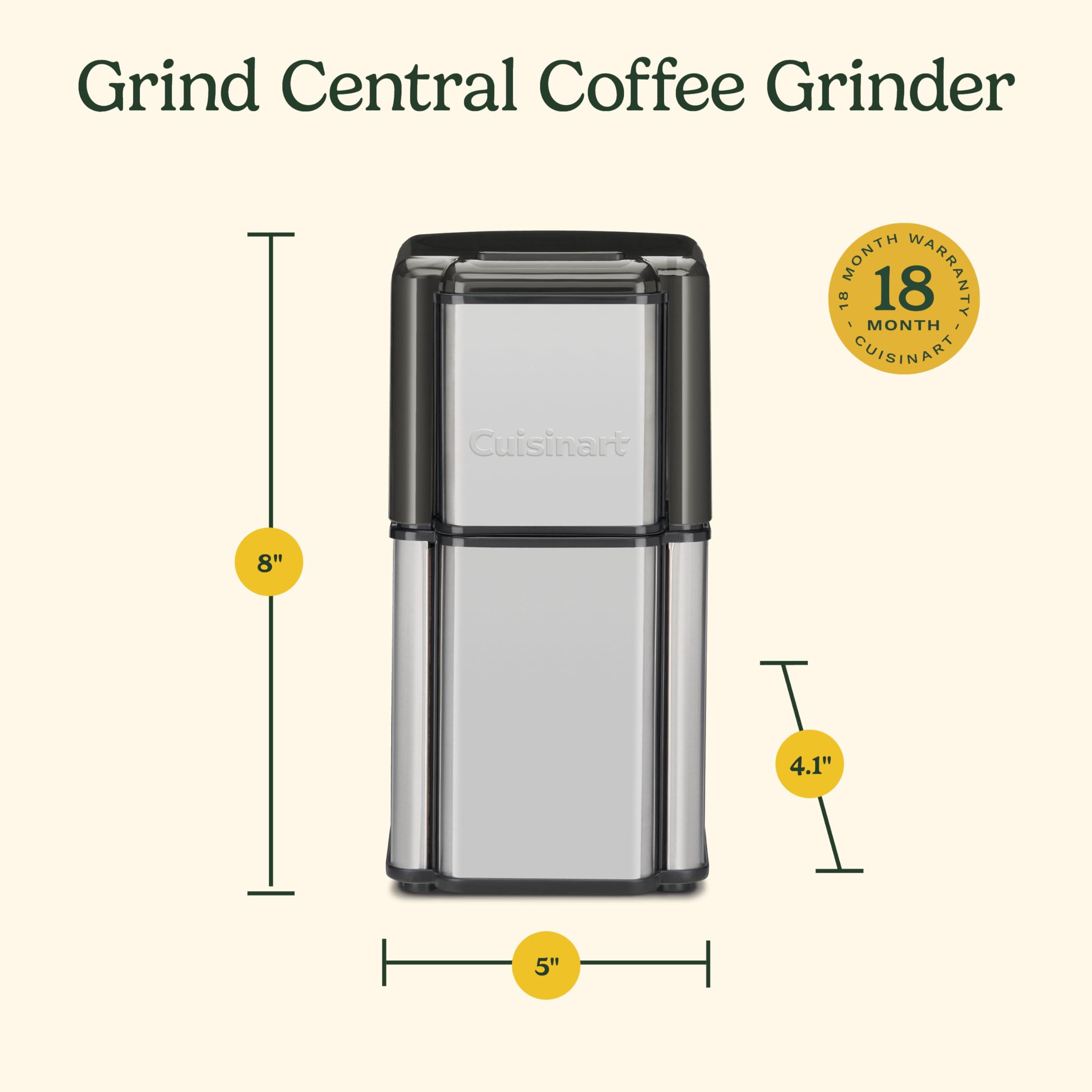 Cuisinart Cuisinart DCG-12BC Grind Central Coffee Grinder, Blade, Silver