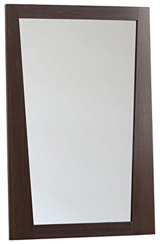 American Imaginations American Imaginations AI-4-1210 Modern Plywood-Melamine Wood Mirror, 21-Inch x 34-Inch, Wenge Finish