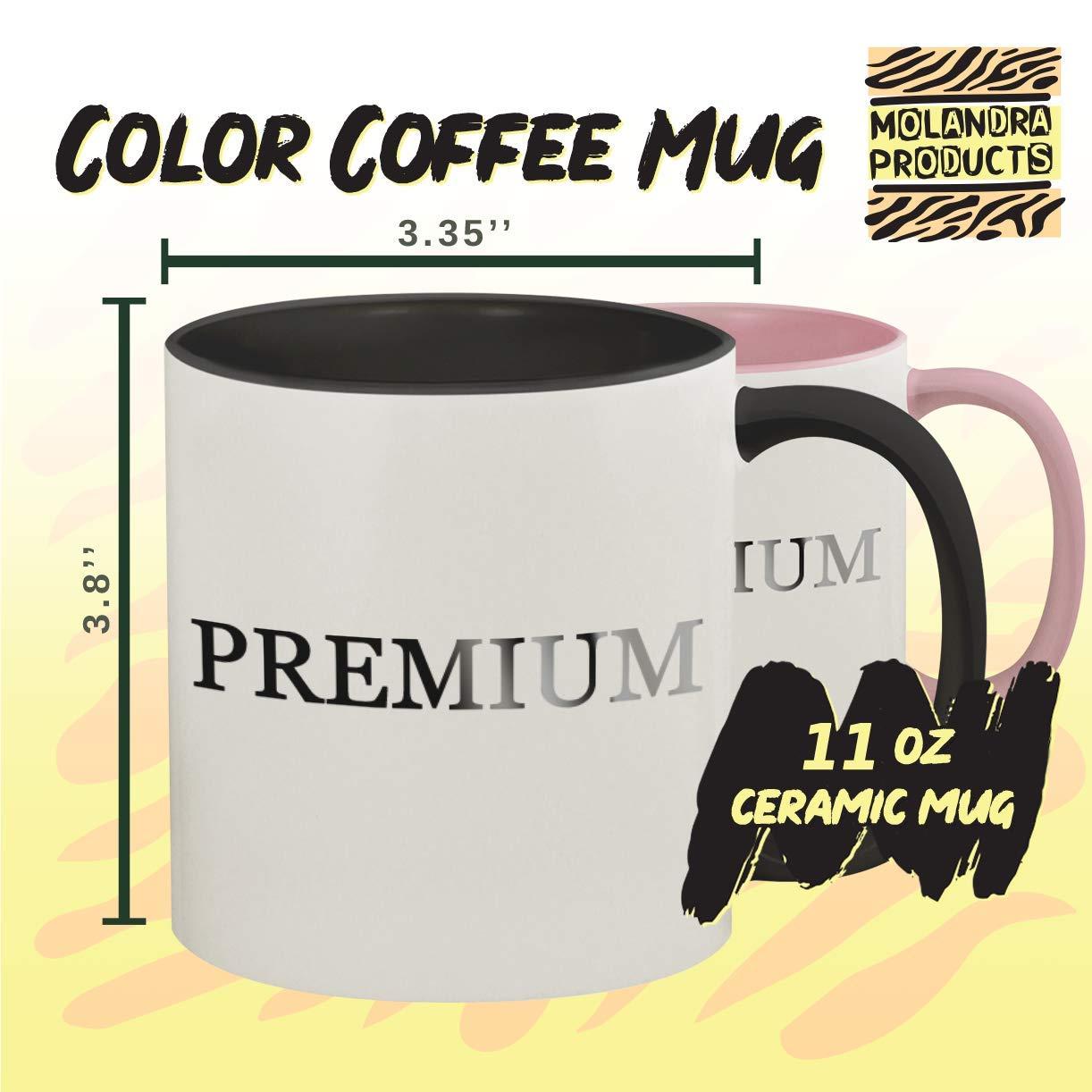 Molandra Products Molandra Products Everything Happens for A Reason. Sometimes That Reason is You\'re Stupid and Make Bad Choices. - 11oz Ceramic Colored Inside & Handle Coffee Mug, Red